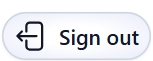 Sign out button