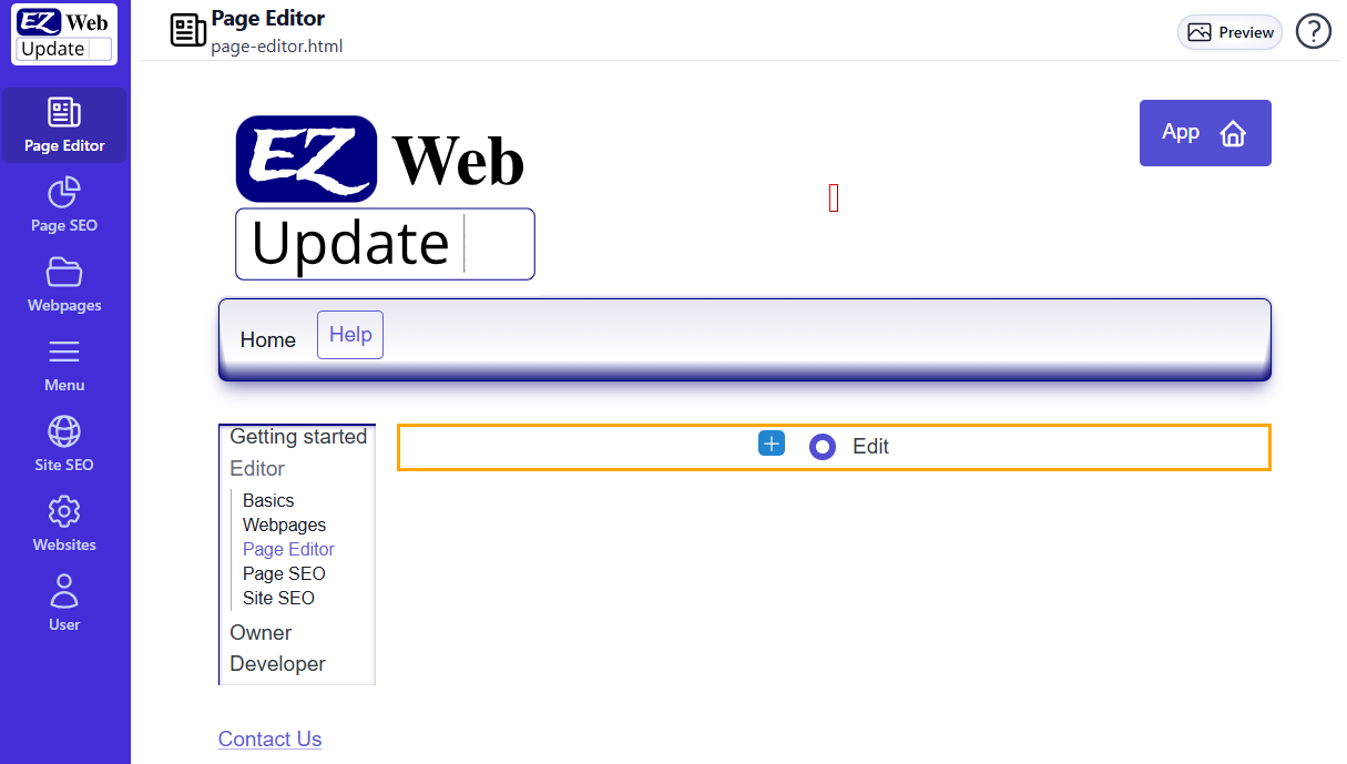 Page Editor